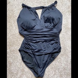 Black bathing suit